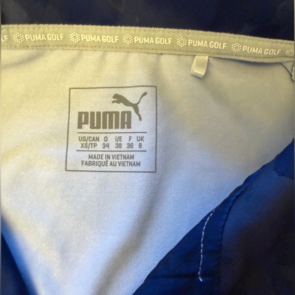 Puma Golf Sleeveless Women's Navy and Lime Tank Top Shirt Sz-XS. EE9 - Picture 6 of 10